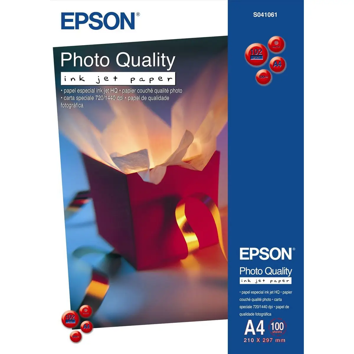 Photo-InkjetPaper A4 100Sheet 1.440dpi forInkjet außer P40