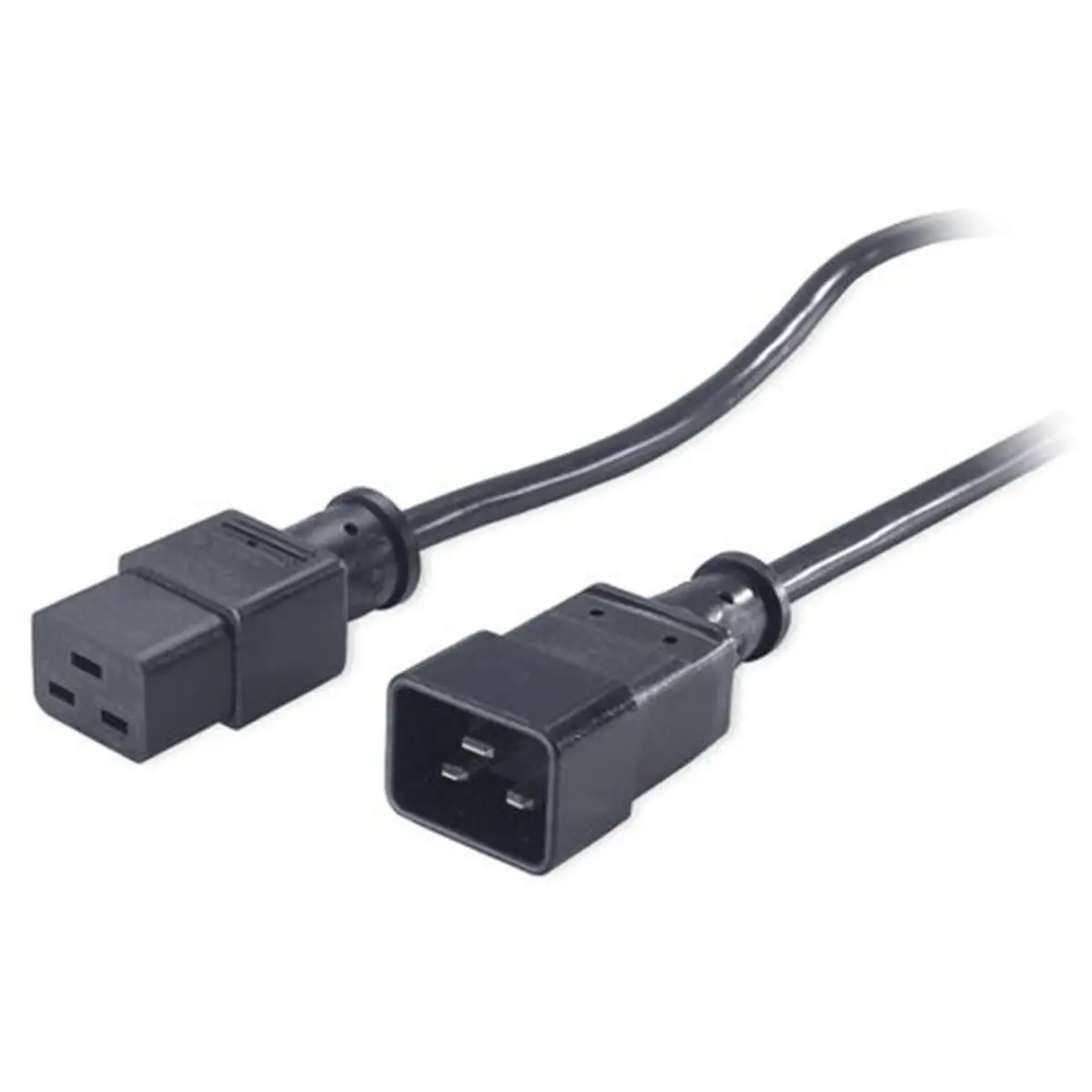 Stromkabel 16A 100-230V C19/C20 Stecker/Buchse 0,61m