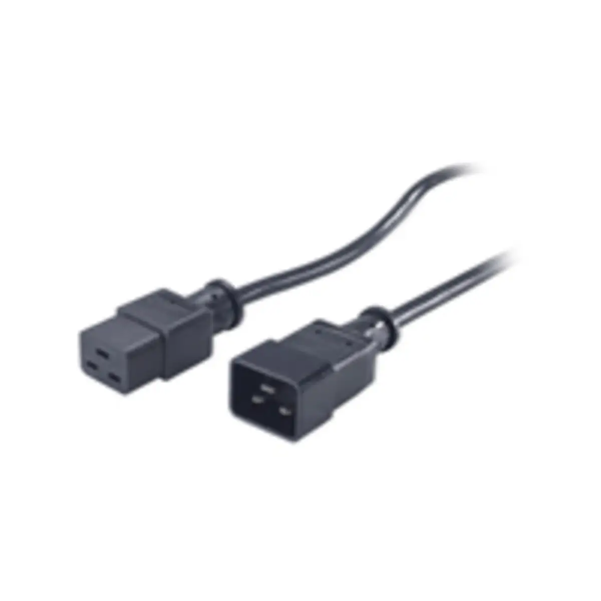 Stromkabel 16A 100-230V C19/C20 Stecker/Buchse 0,61m