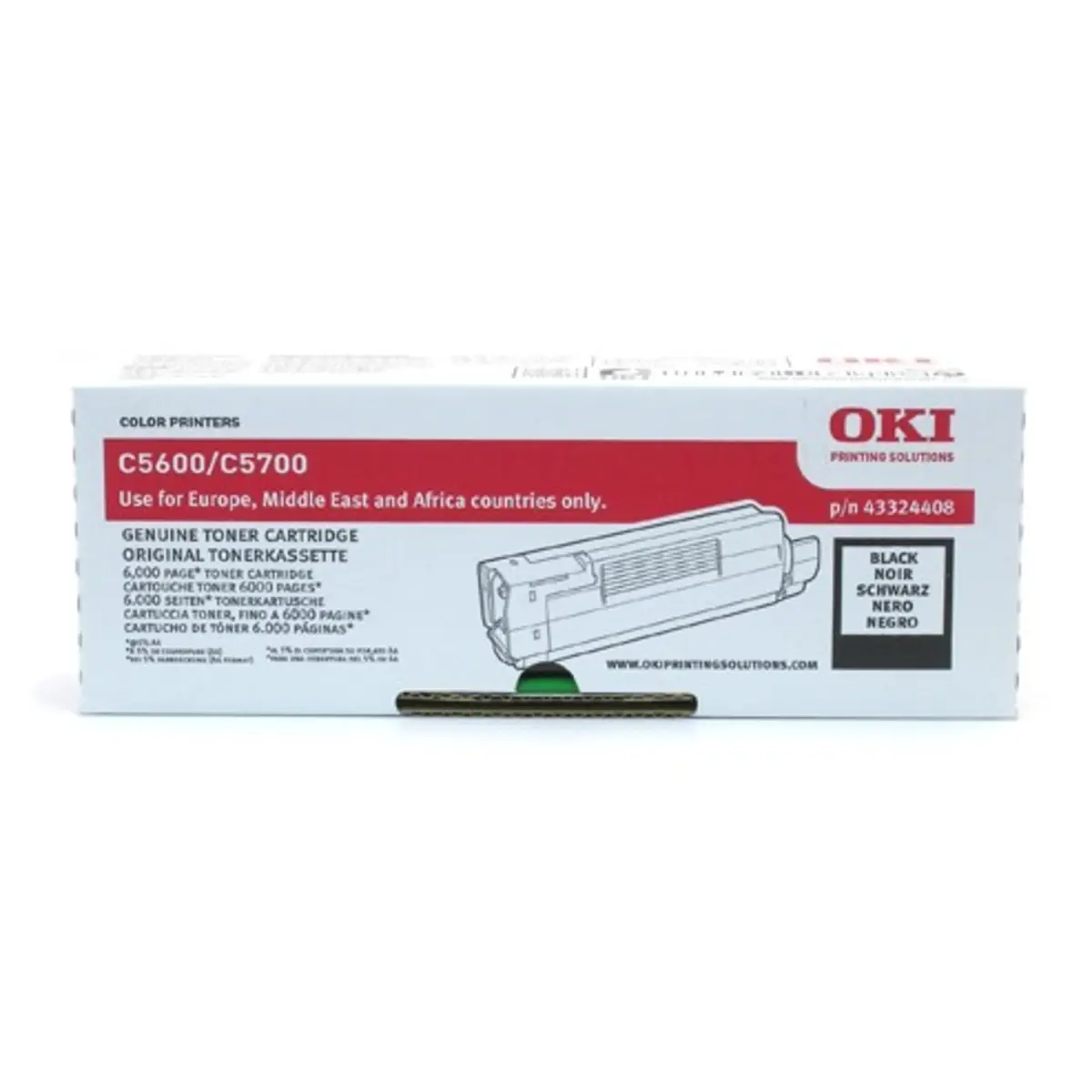 Toner 43324408 ca. 6000 pages black
