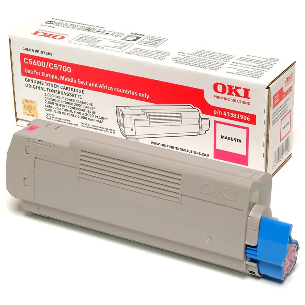 Toner 43381906 ca. 2000 pages magenta