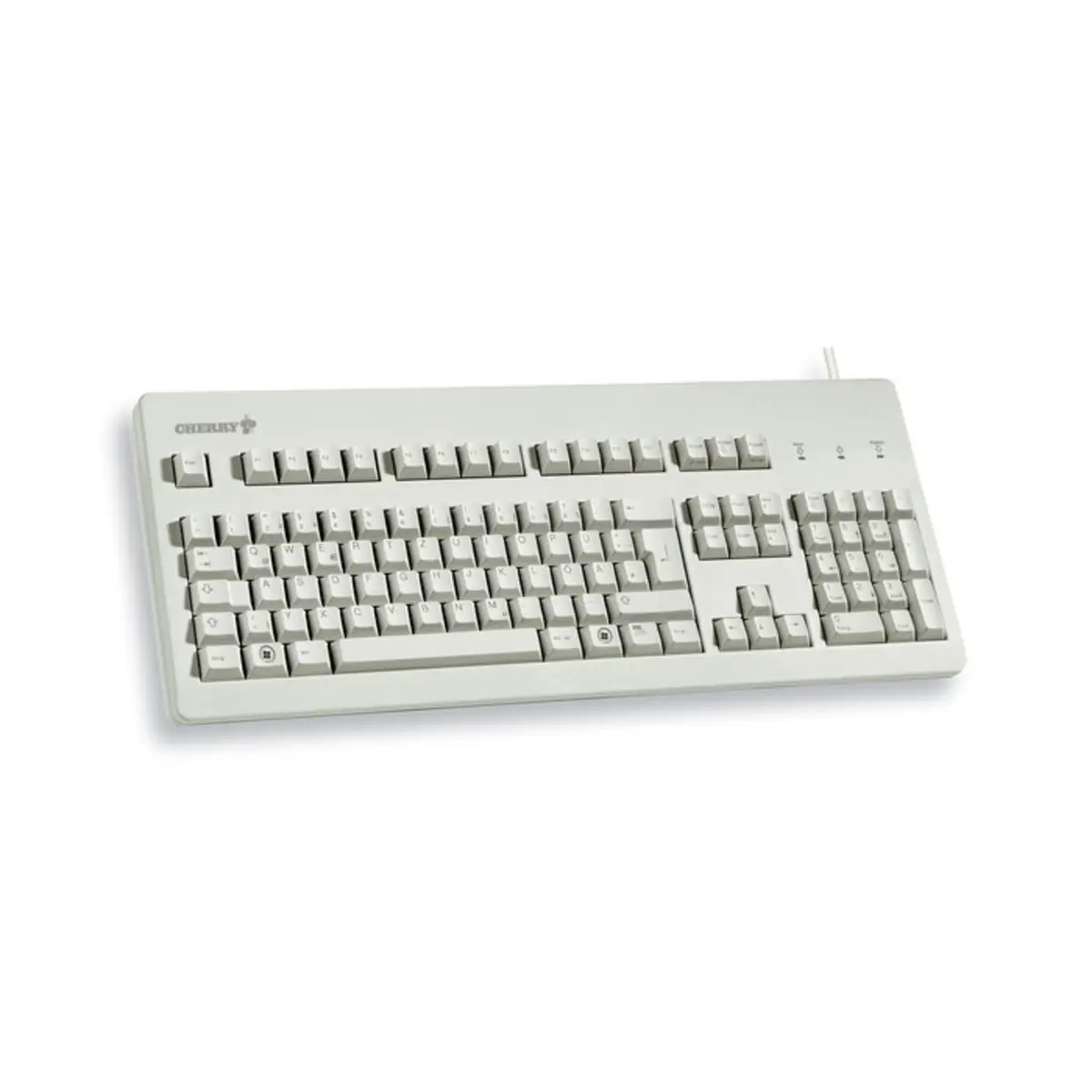 Tastatur G80-3000 PS/2/USB grau Tastatur-Layout Deutsch