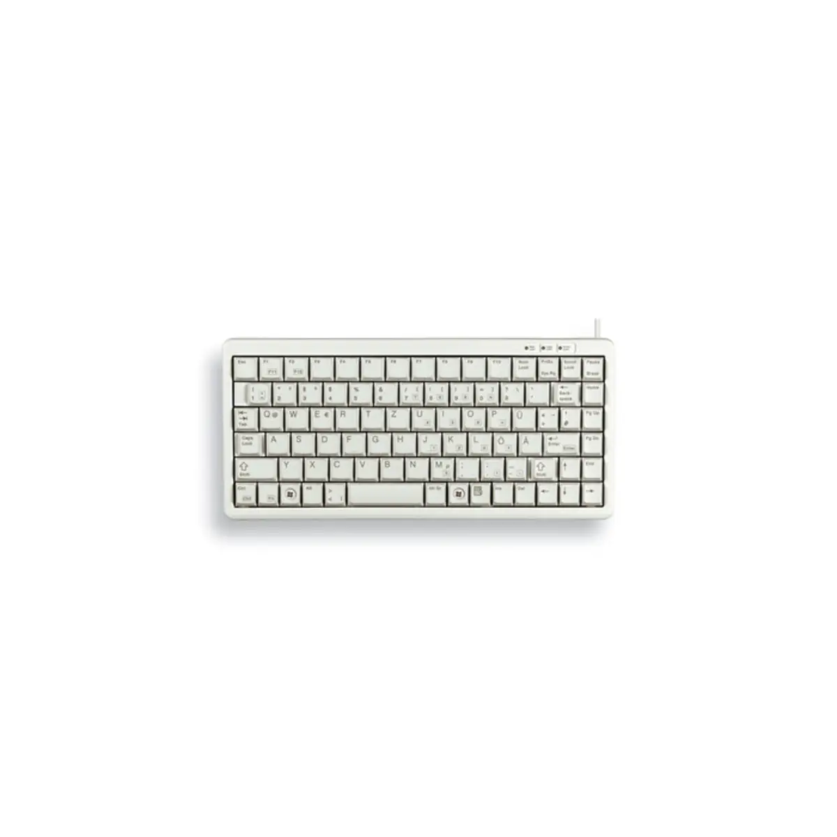 keyboard G84-4100 PS/2/USB grey keyboard-Layout US-english