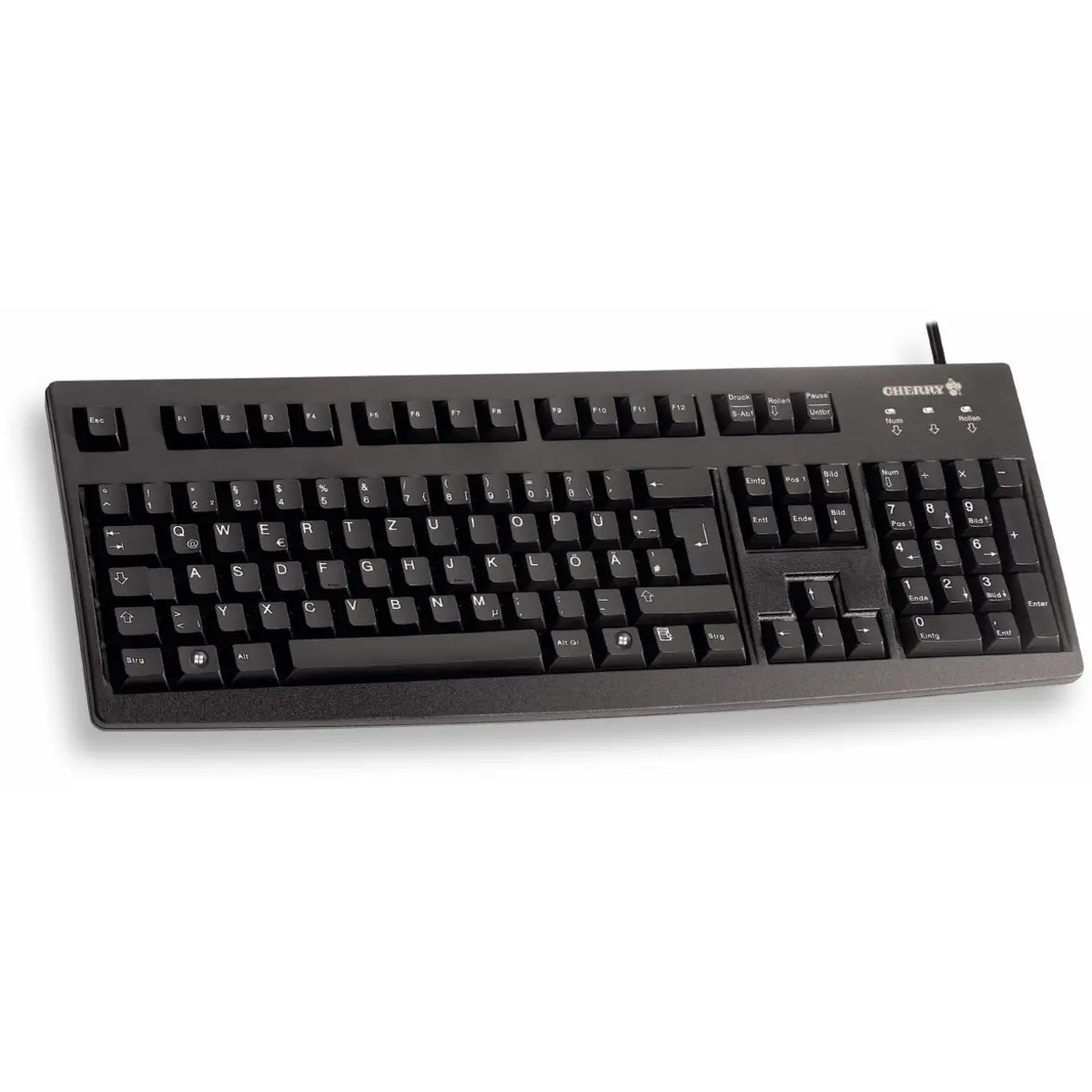 keyboard G83-6105 USB black keyboard-Layout UK english