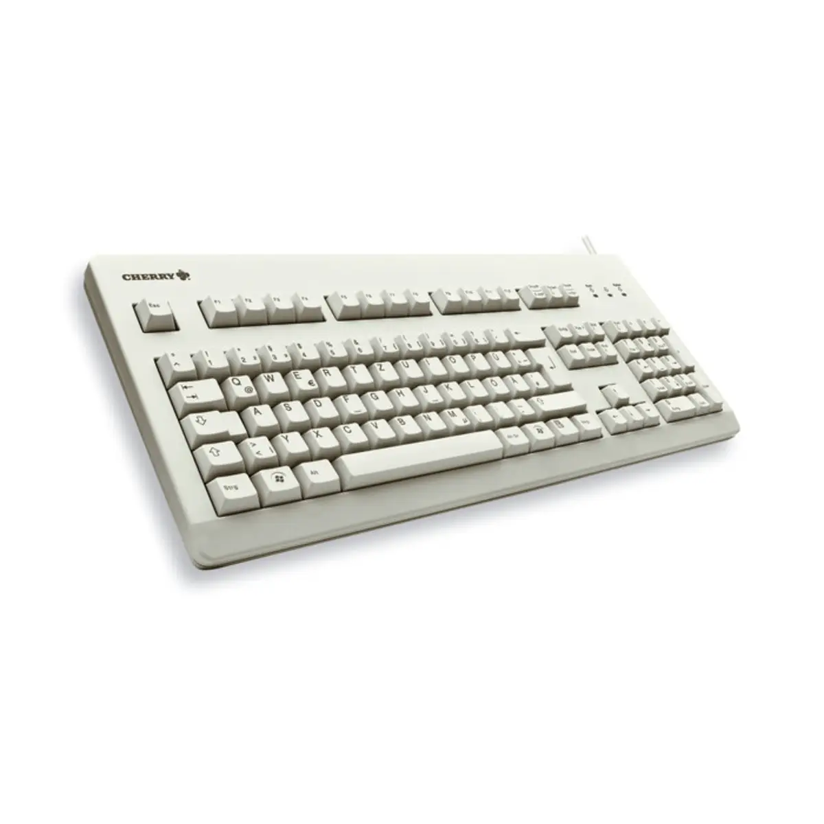 keyboard G80-3000 PS/2/USB grey keyboard-Layout german