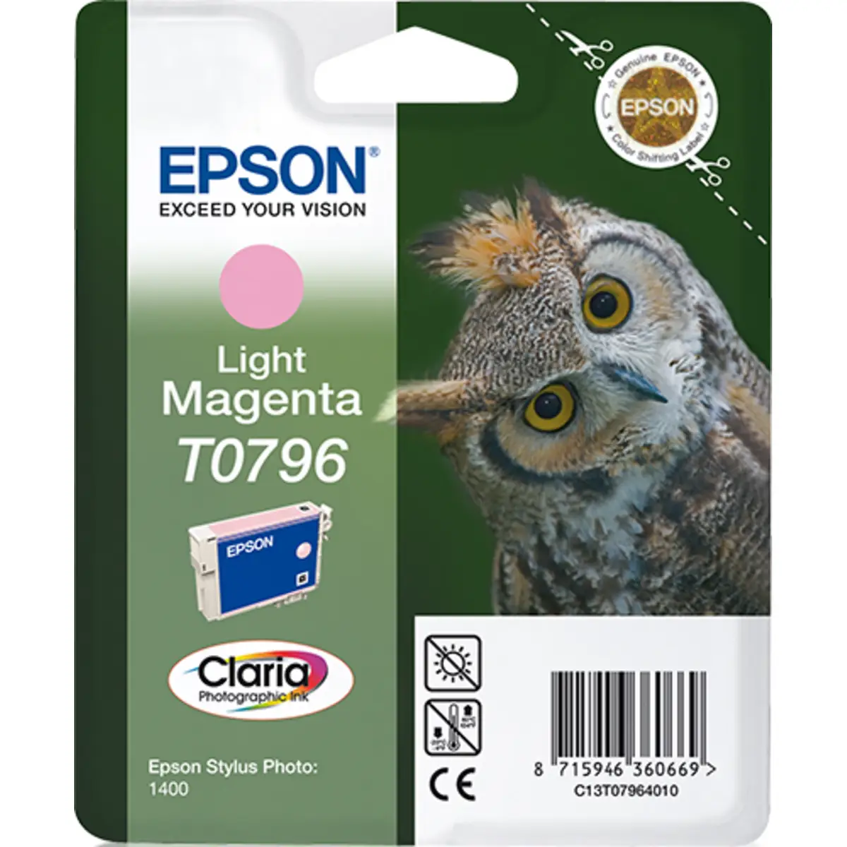 Ink Cartridge C13T07964010 bright magenta