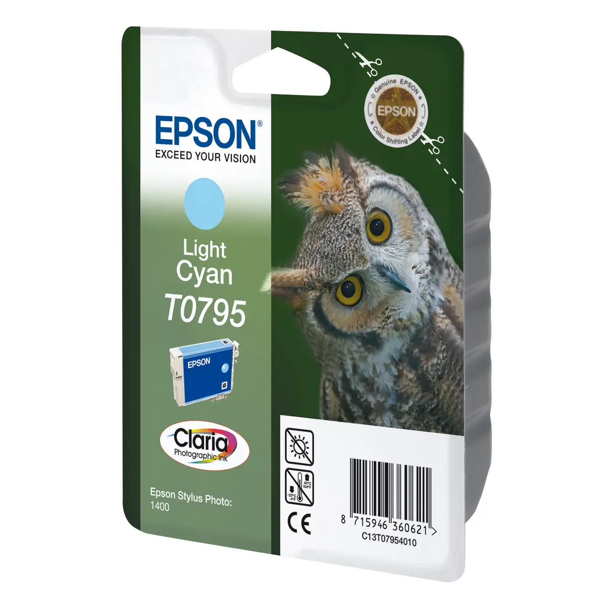 Ink Cartridge C13T07954010 bright cyan