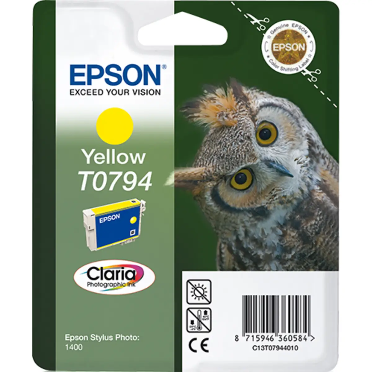 Ink Cartridge C13T07944010 yellow