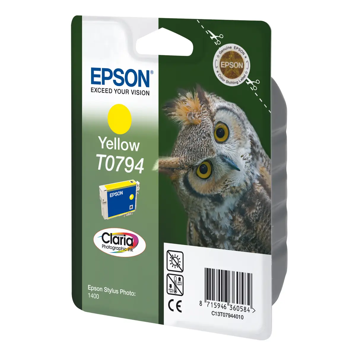 Ink Cartridge C13T07944010 yellow