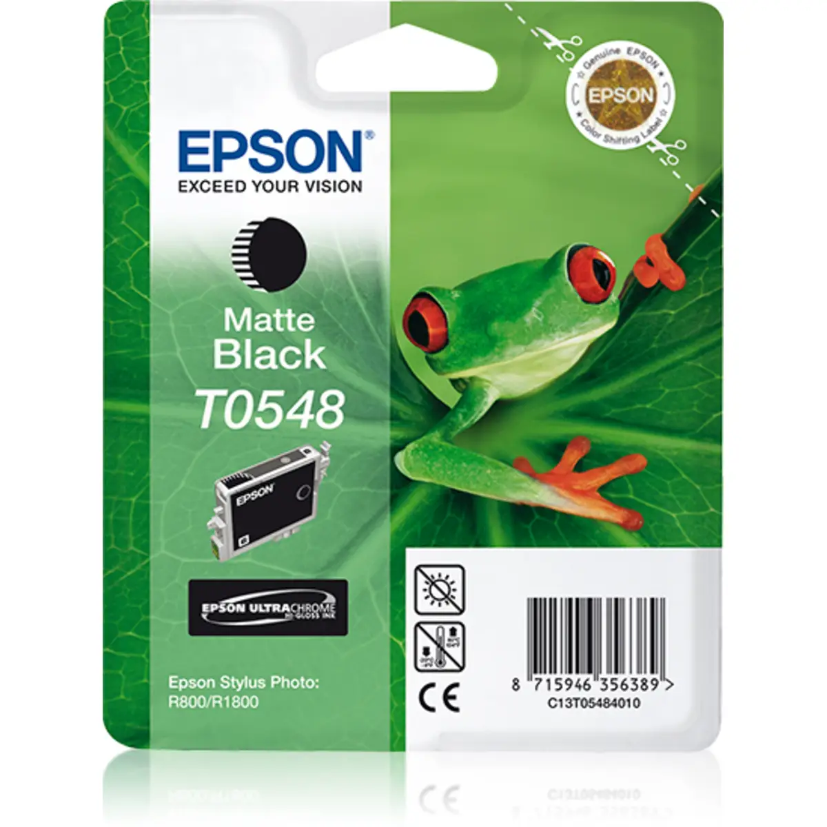 Ink Cartridge for Stylus Photo R800 black mat