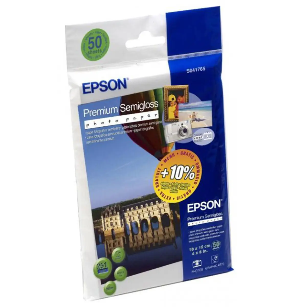 Premium Semigloss Photo Paper 100x150mm 50 Sheet