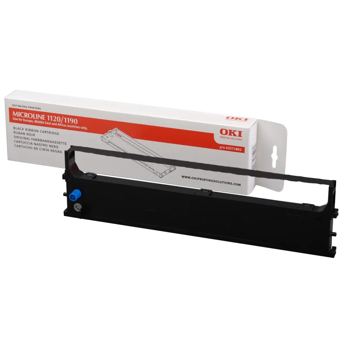 Farbband für Microline 1120/1190 4Mio Zeichen schwarz