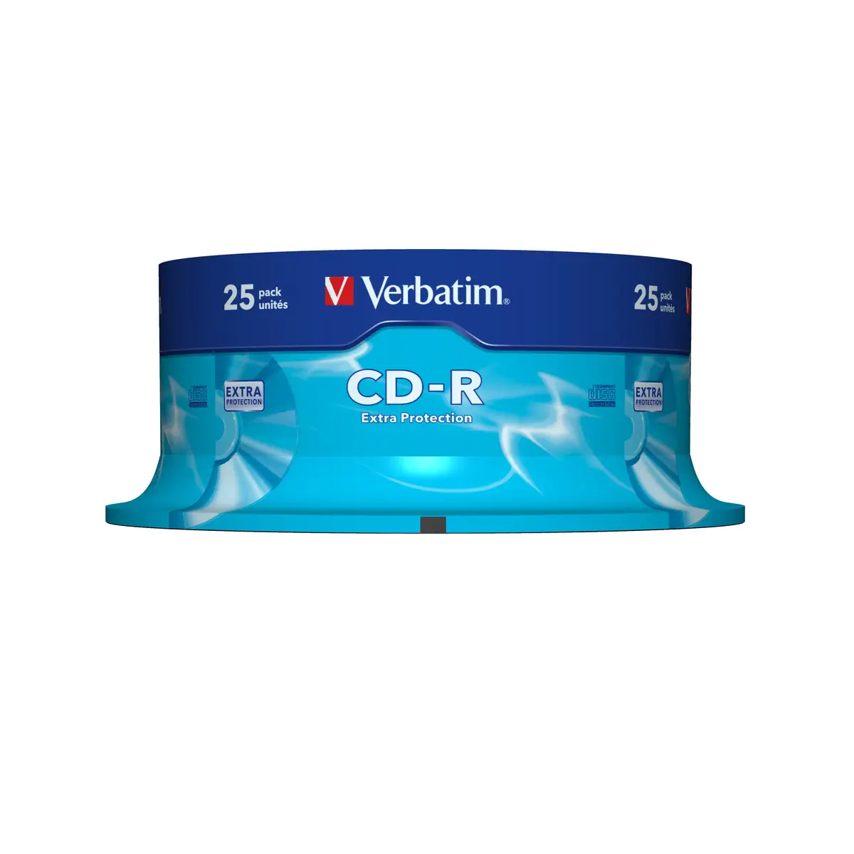 CD-R 700MB 52x 80 min. Spindel 25 Stück nicht bedruckbar