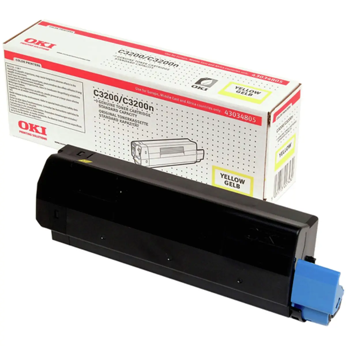 Toner 43034805 ca. 1500 pages gelb