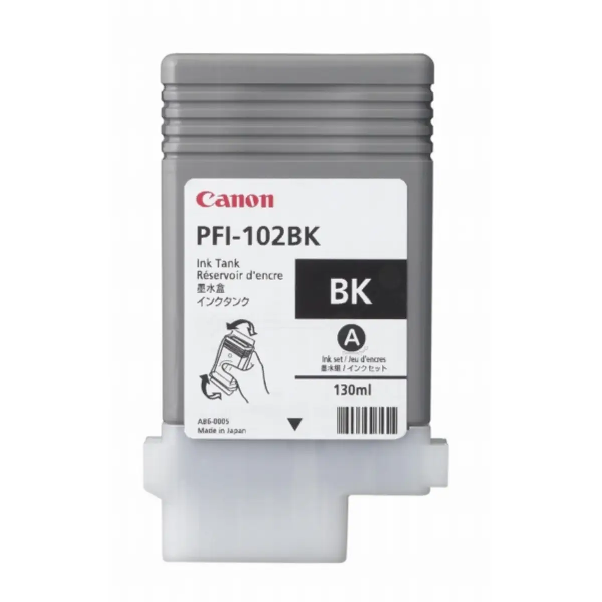 Tintenpatrone PFI-102 schwarz