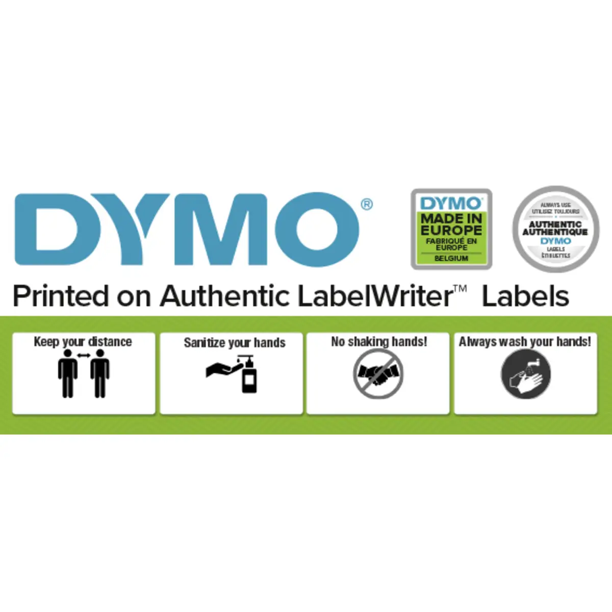 file-Label 38 x 190 mm white 110 pieces/Roll