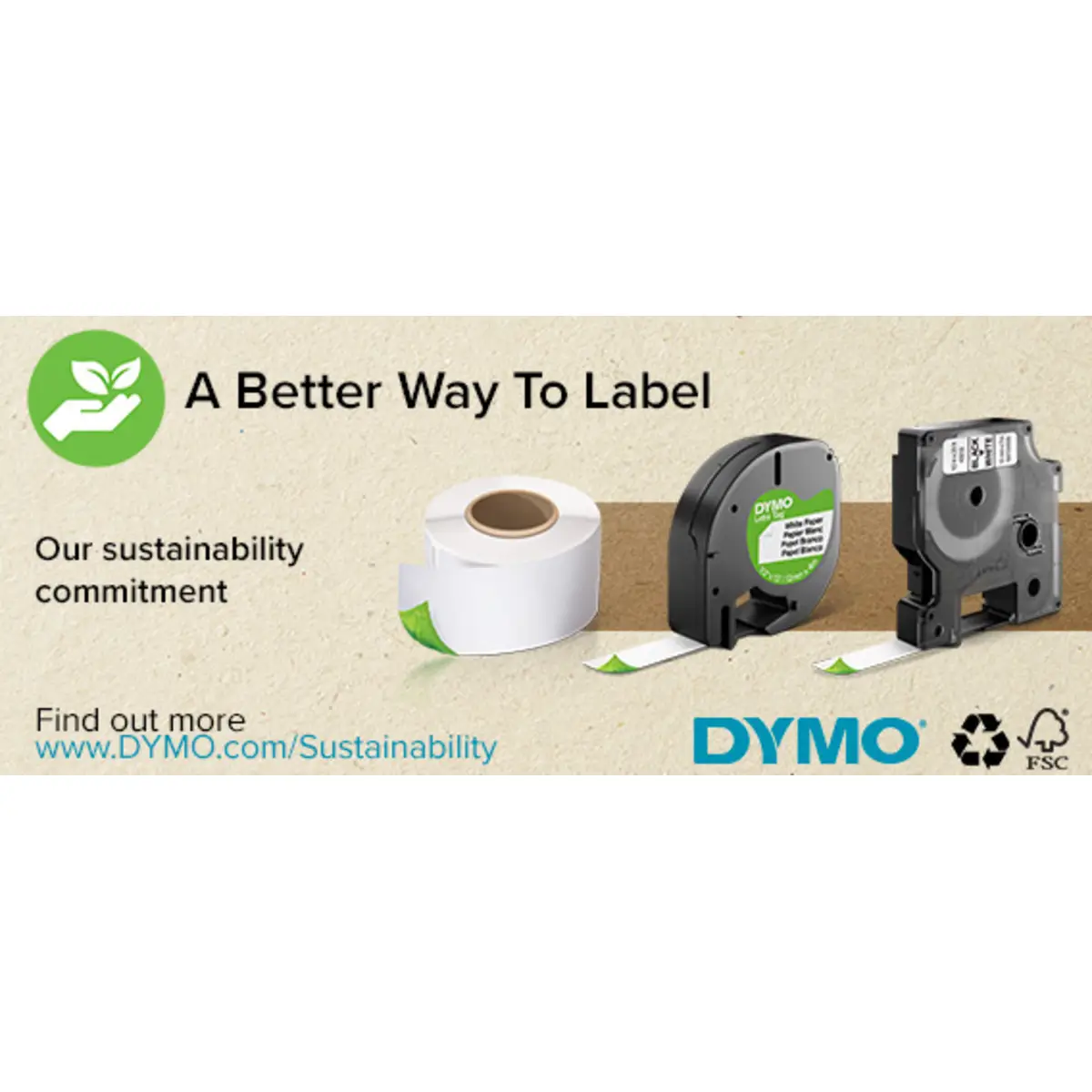 D1 band 12mmx7m black to white 45013