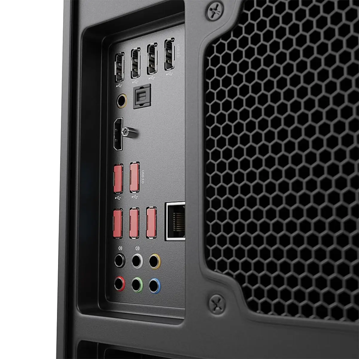 USB Port Schloss mit Schlüssel Rot 4er Pack