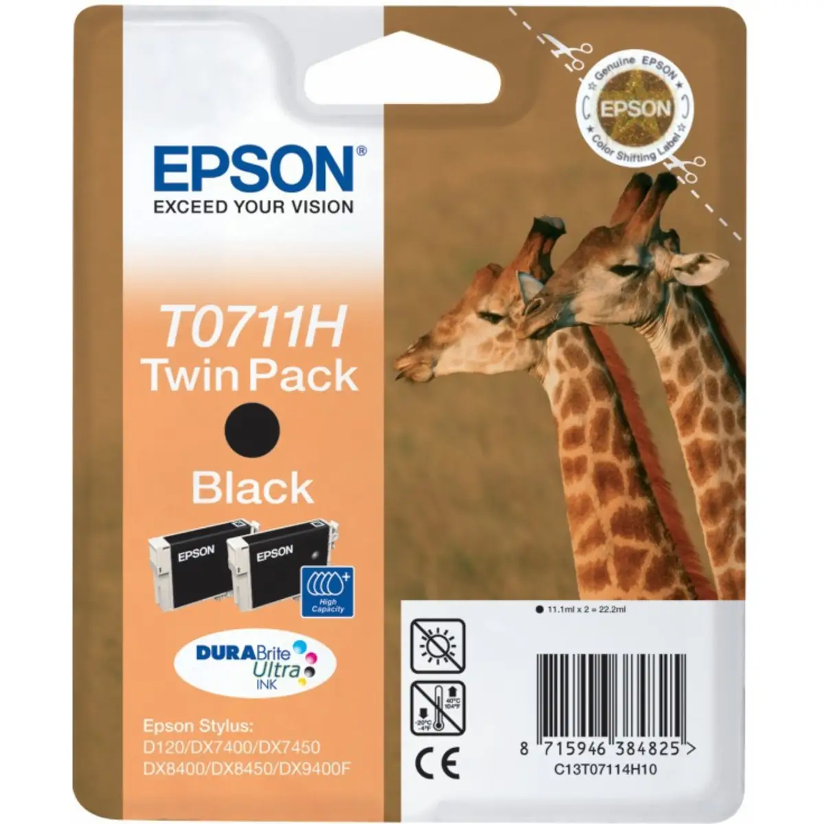 Ink Cartridge C13T07114H10 black