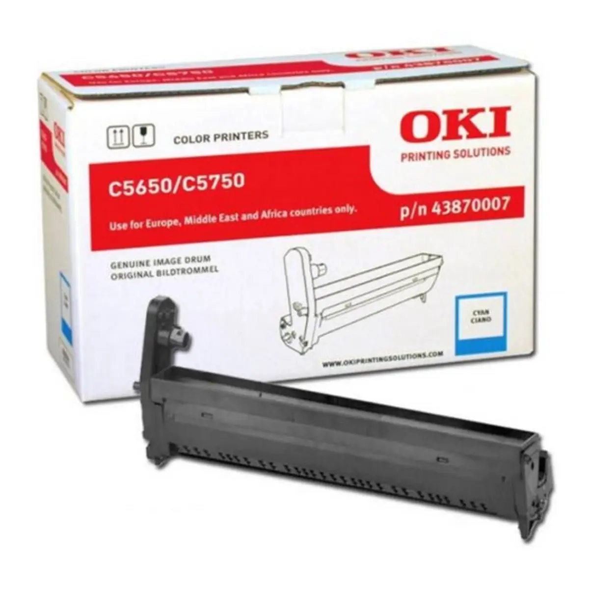 Drum Unit 43870007 ca. 20000 pages cyan