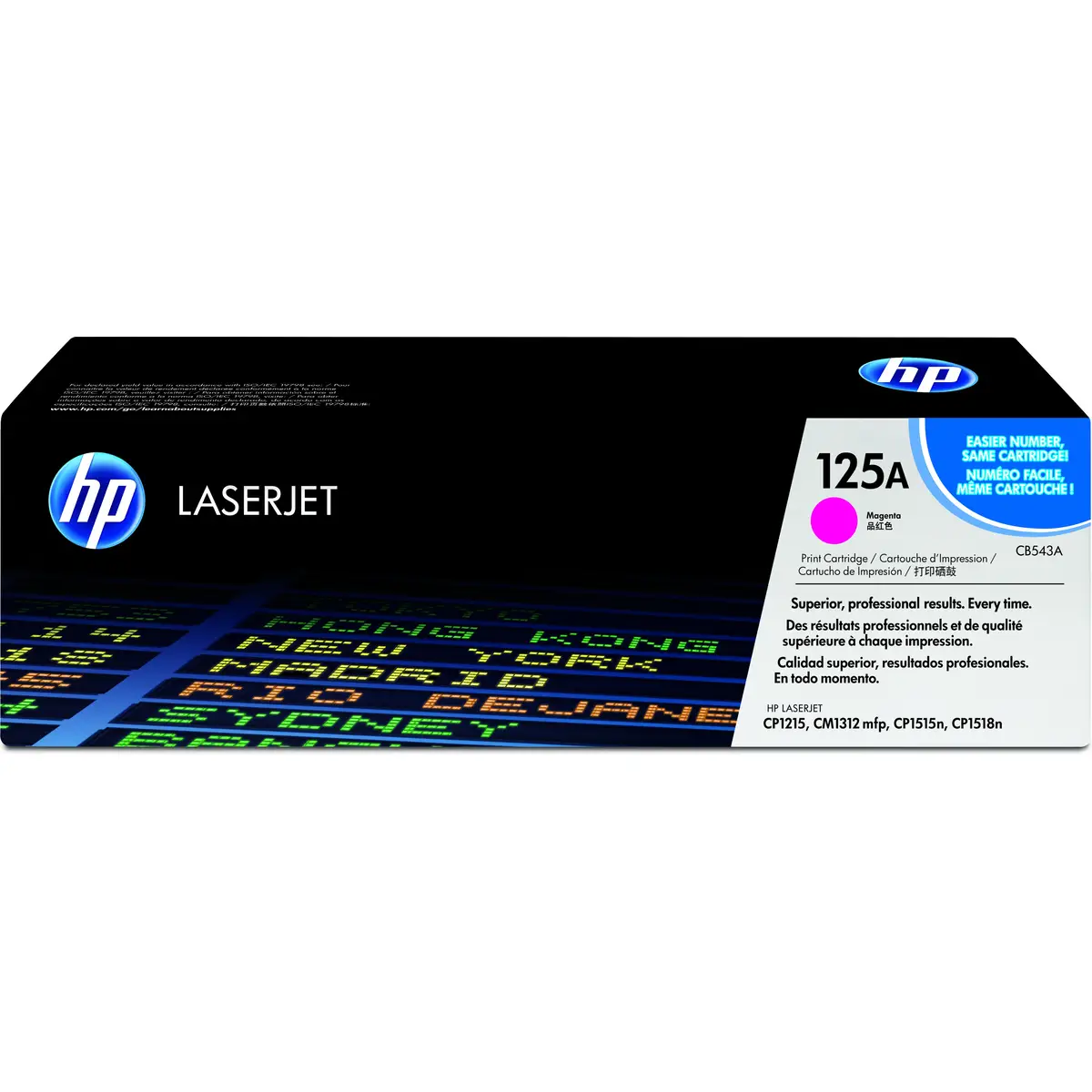 Toner CB543A ca. 1400 pages magenta