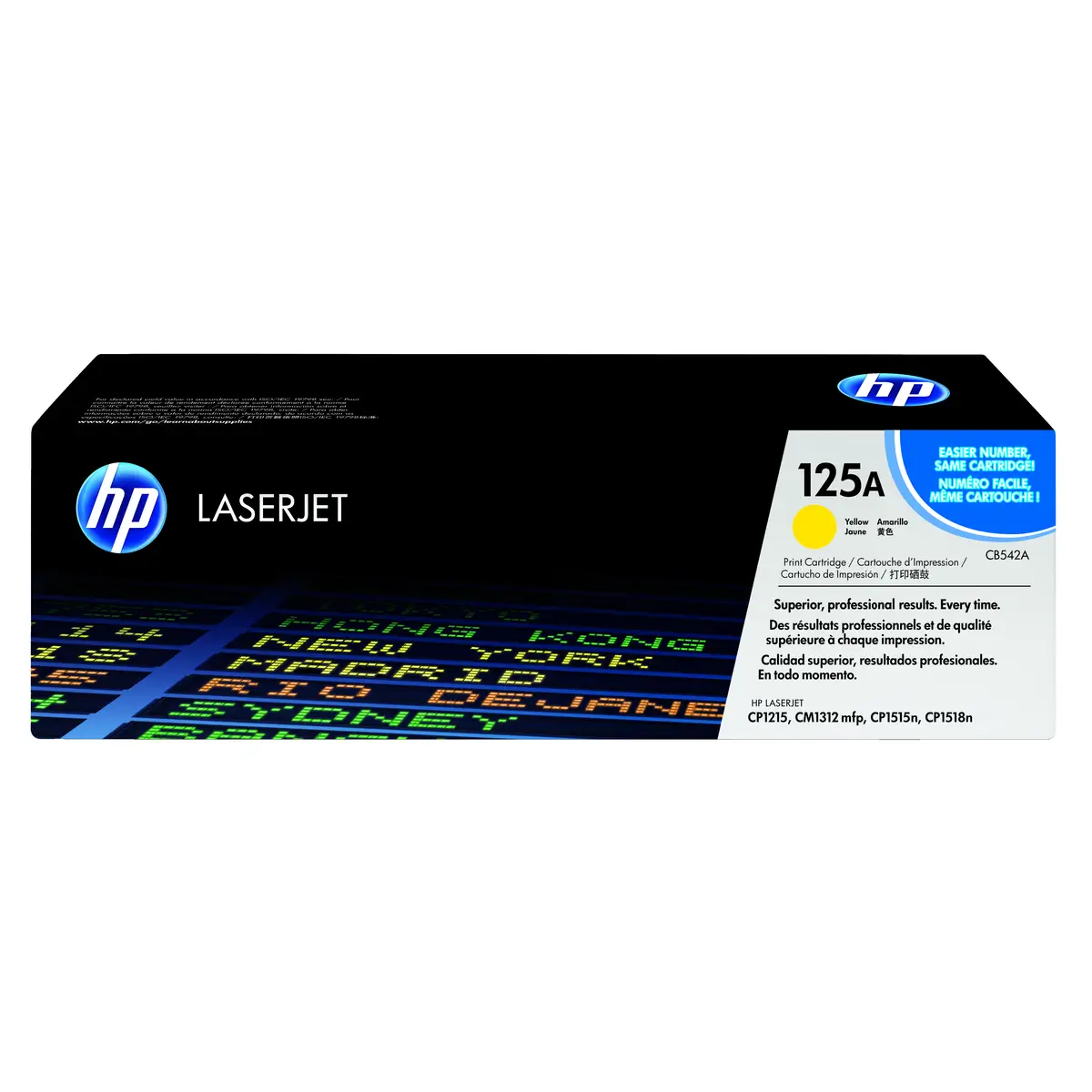 Toner CB542A ca. 1400 pages yellow