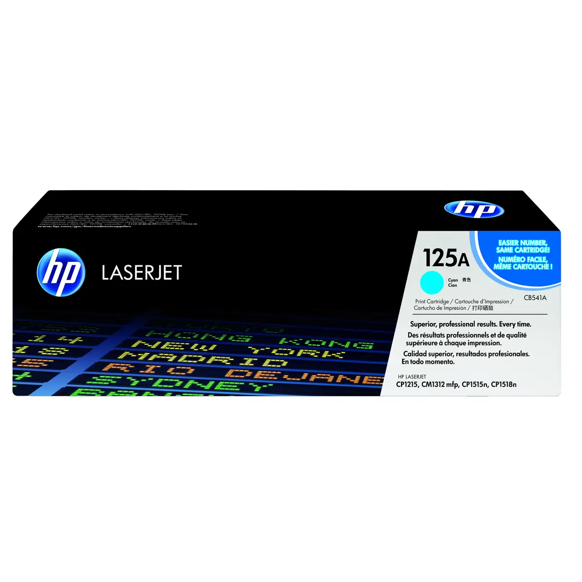Toner CB541A ca. 1400 pages cyan