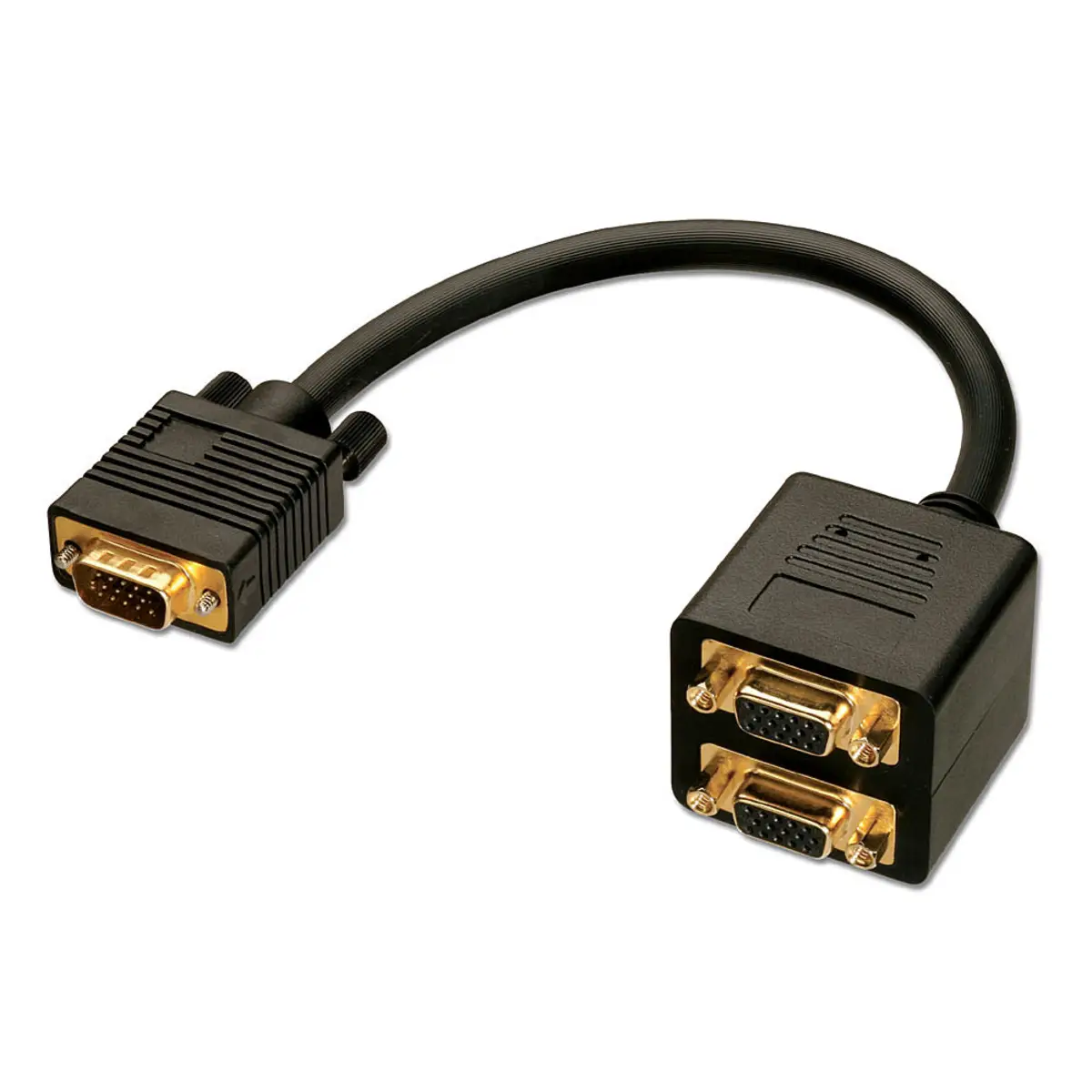 Splitter VGA plug/2x socket 0,2m