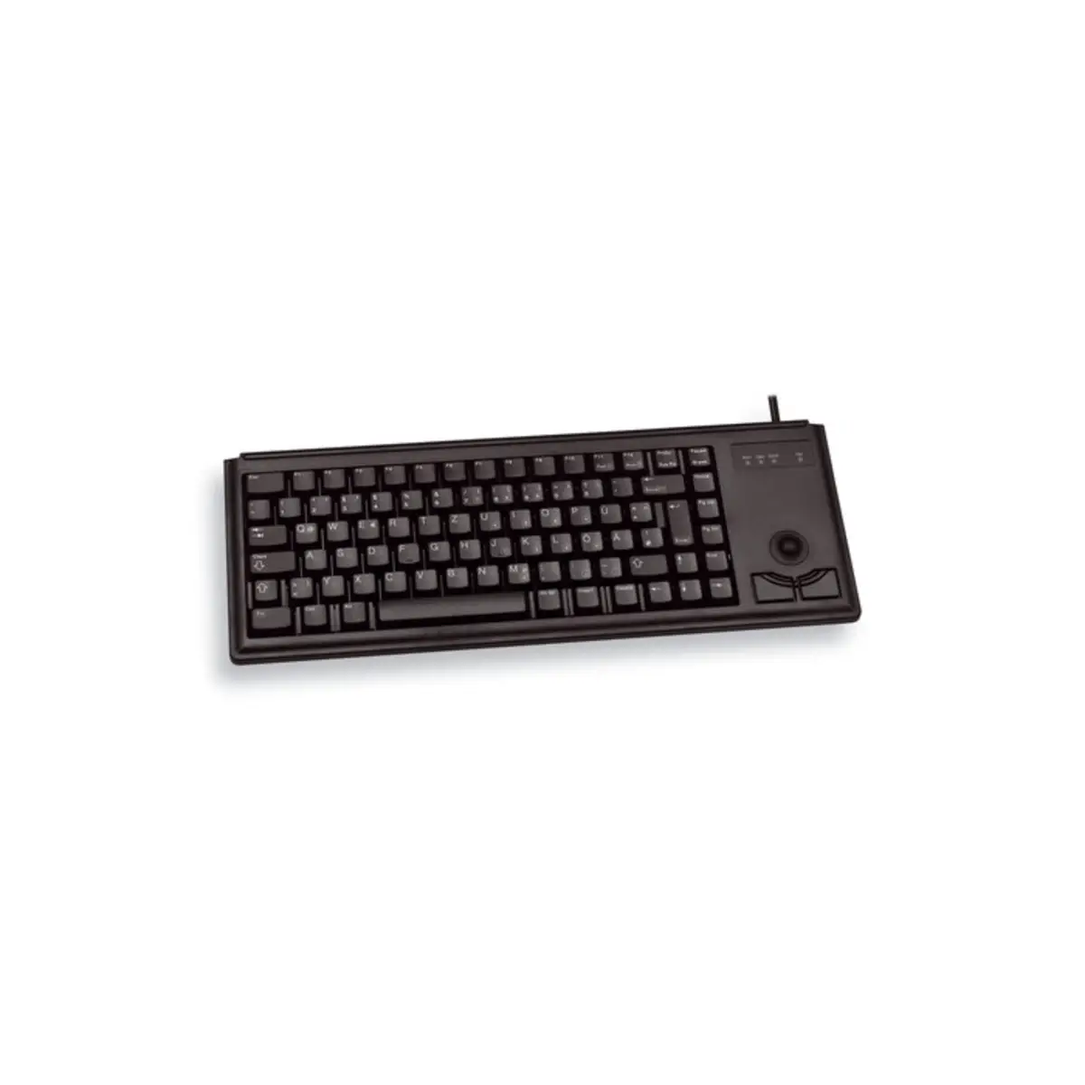 keyboard G84-4400 PS/2 black keyboard-Layout german integr. Trackball
