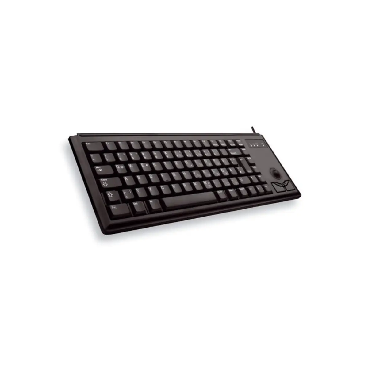 keyboard G84-4400 PS/2 black keyboard-Layout german integr. Trackball