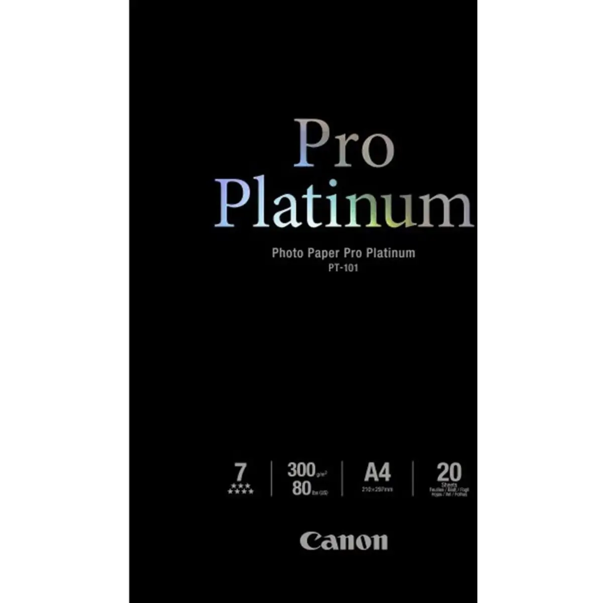 Fotopapier PT-101 A3 300g/qm 297x420mm 20Blatt
