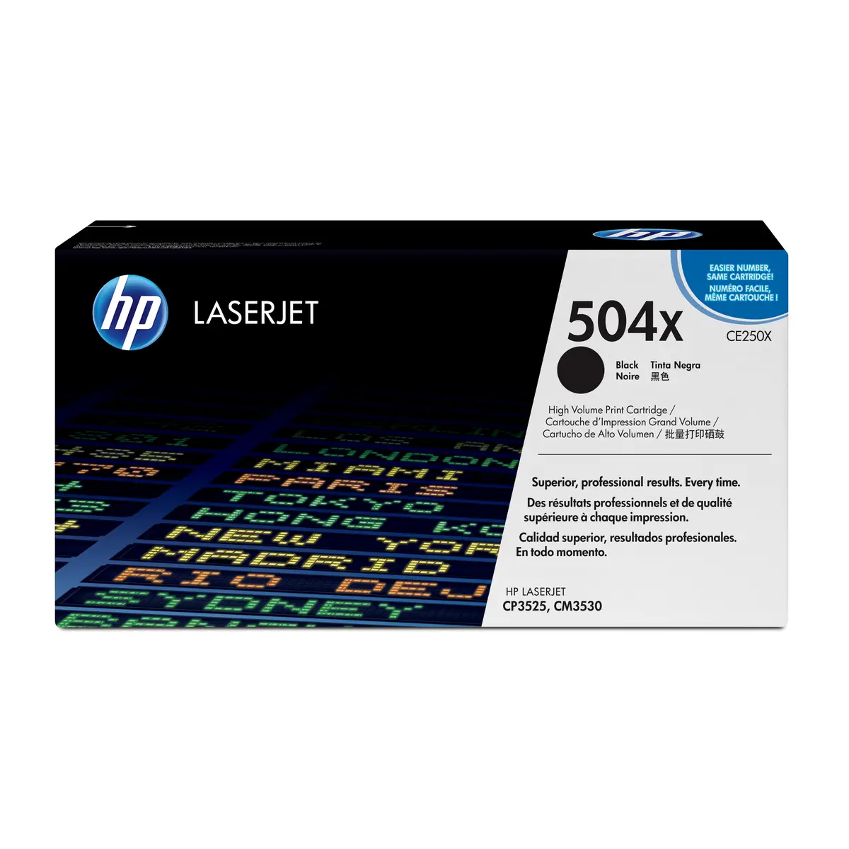 Toner CE250X ca. 10500 Seiten schwarz