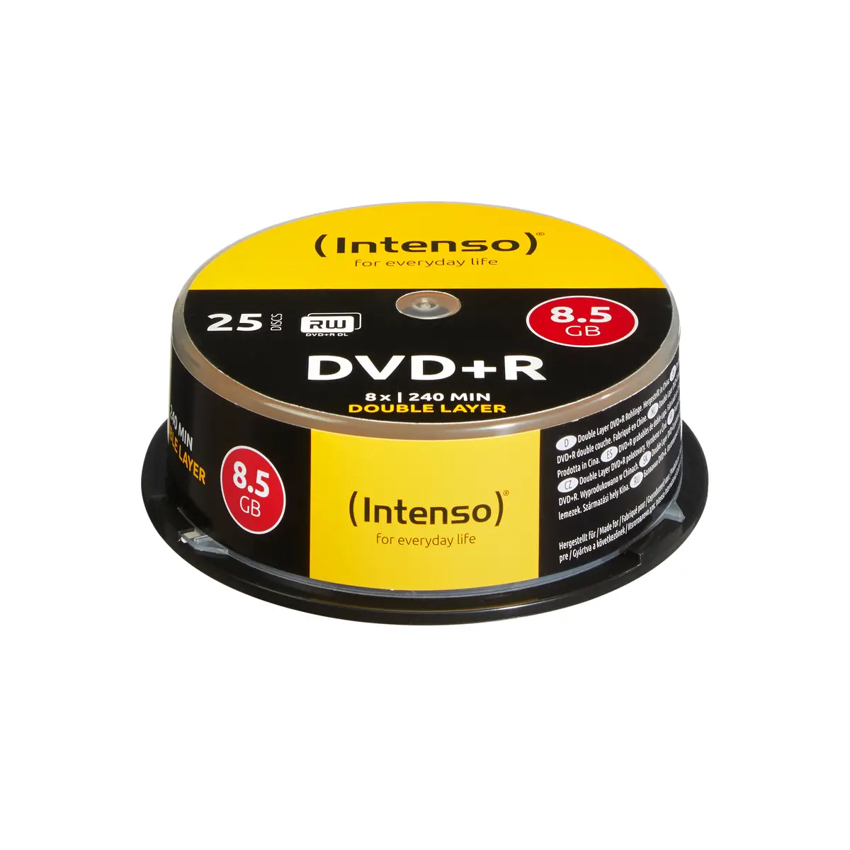 DVD+R 8,5GB 8x 25er Spindel