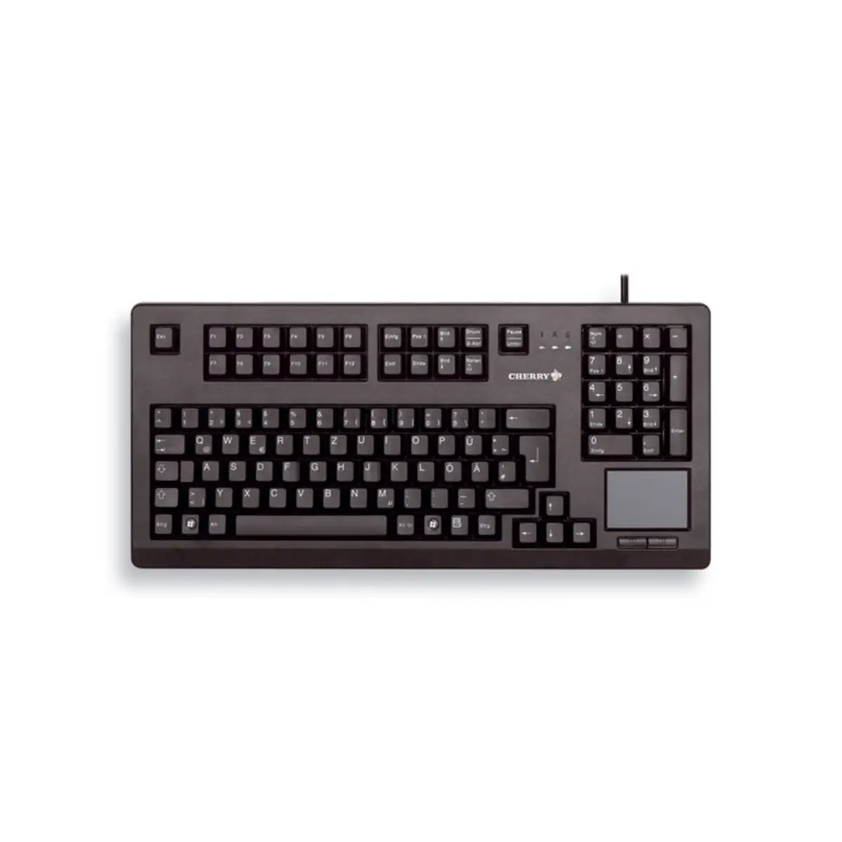 keyboard G80-11900 USB black keyboard-Layout german integr. Touchpad
