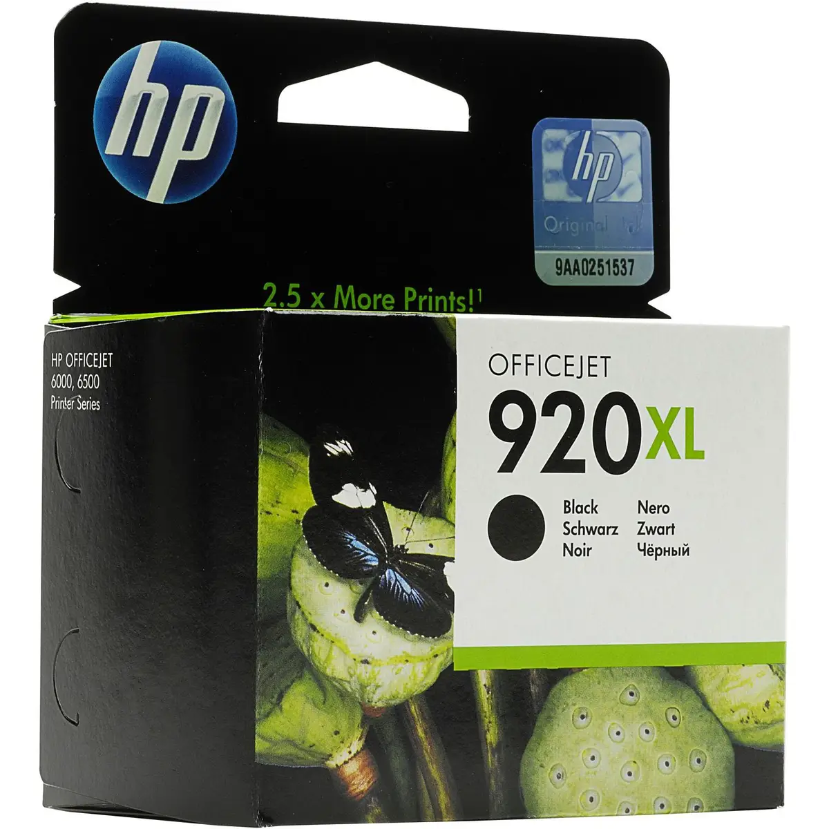 Ink Cartridge Nr. 920XL for OfficeJet 6500 OfficeJet Pro 6500 Wireless 1200 pages black