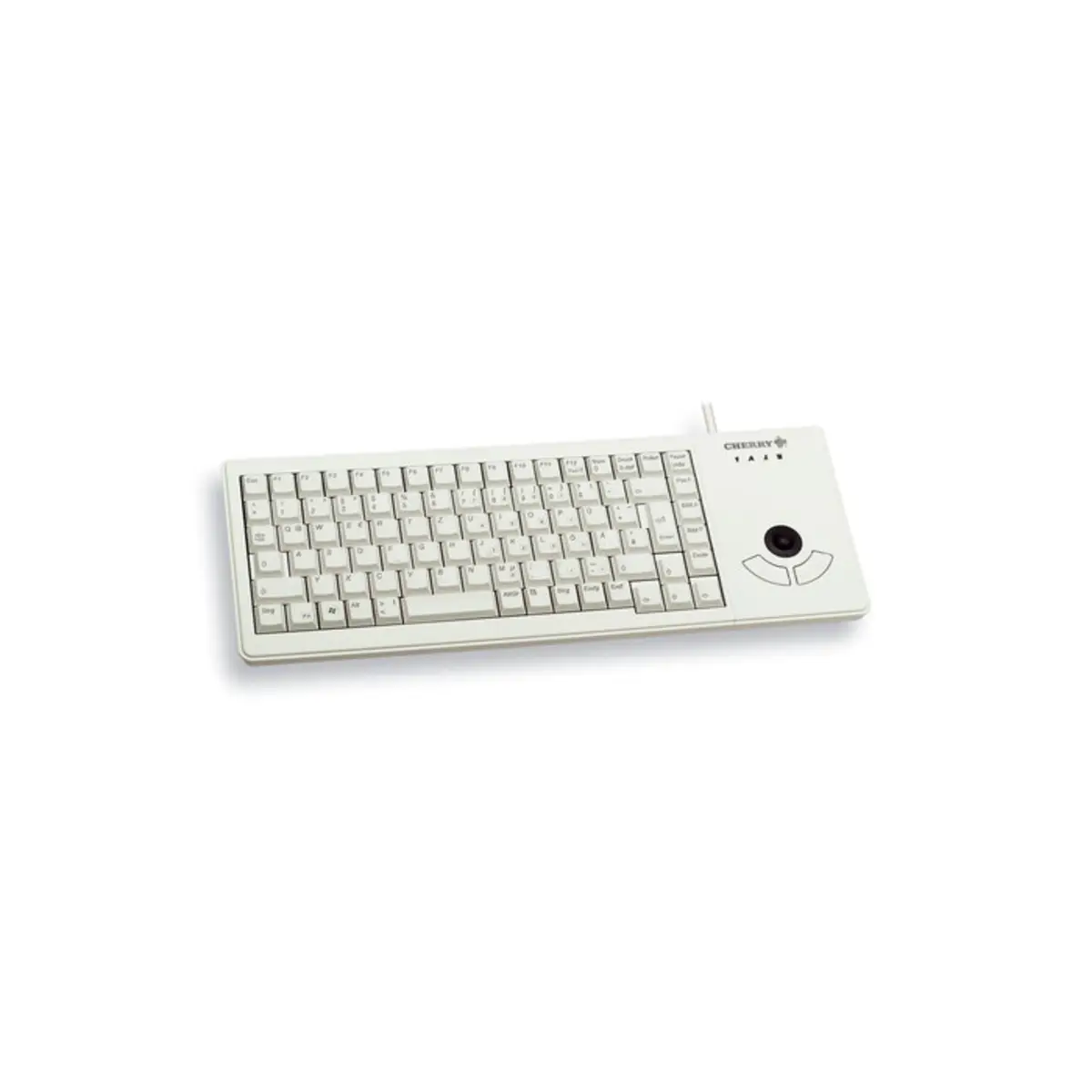 Tastatur G84-5400 USB grau Tastatur-Layout Deutsch
