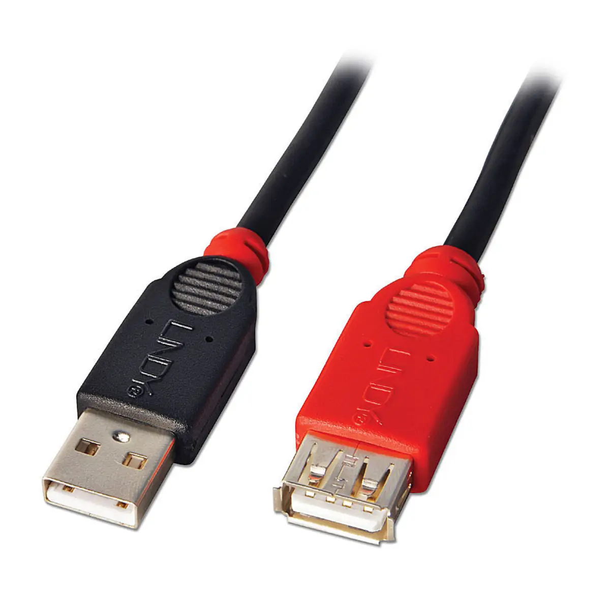 USB 2.0 Aktiv Verlängerungskabel Stecker/Buchse Schwarz 5 m