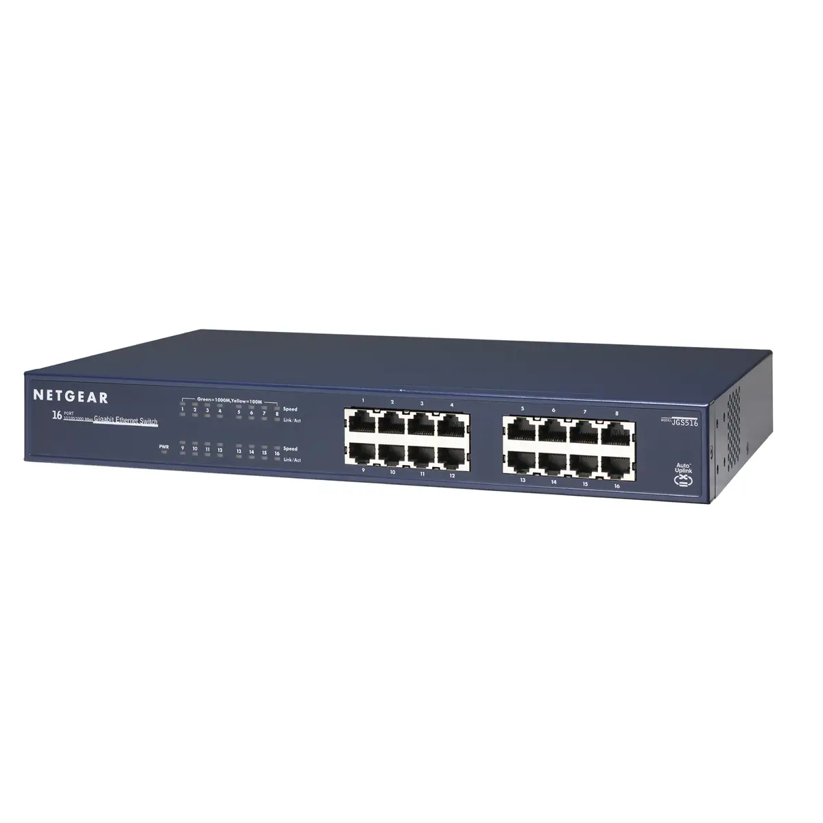 16x10/100/1000 Gigabit Switch