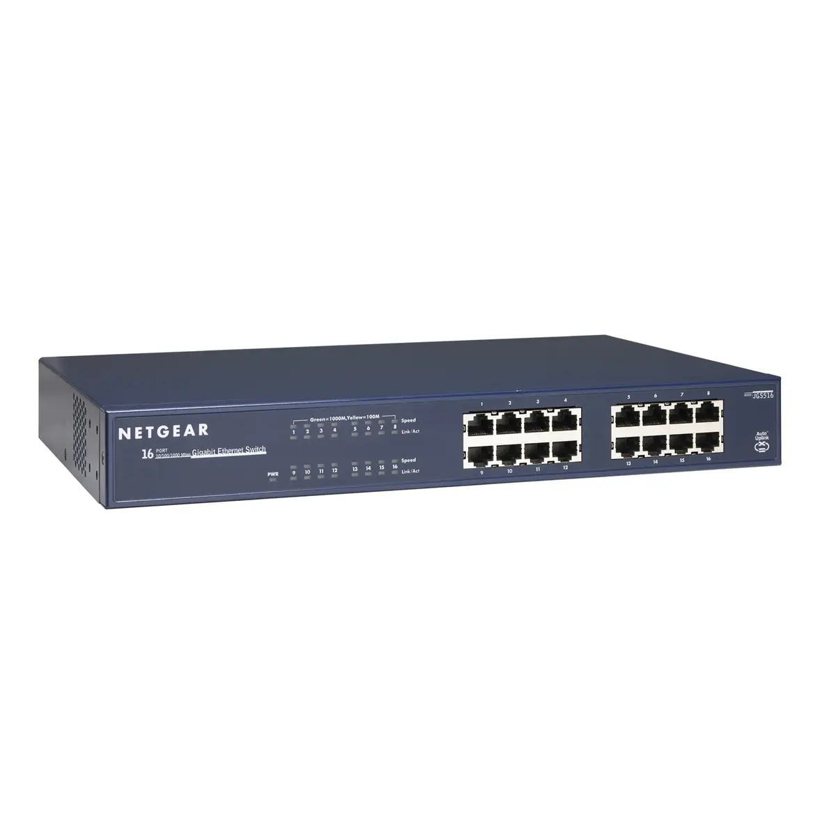 16x10/100/1000 Gigabit Switch