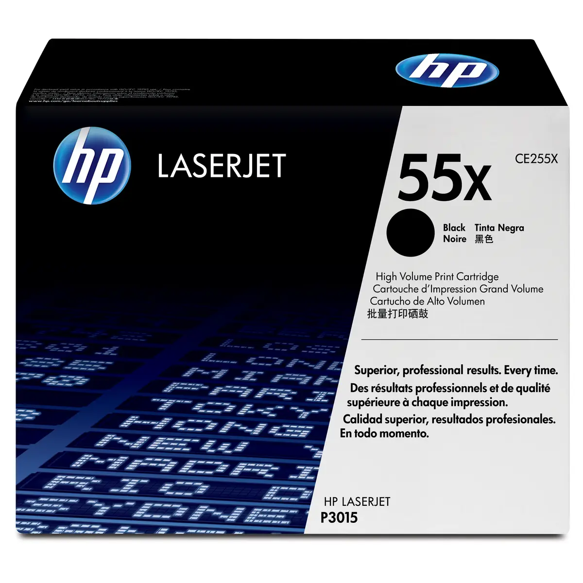 Toner CE255X ca. 12500 pages black