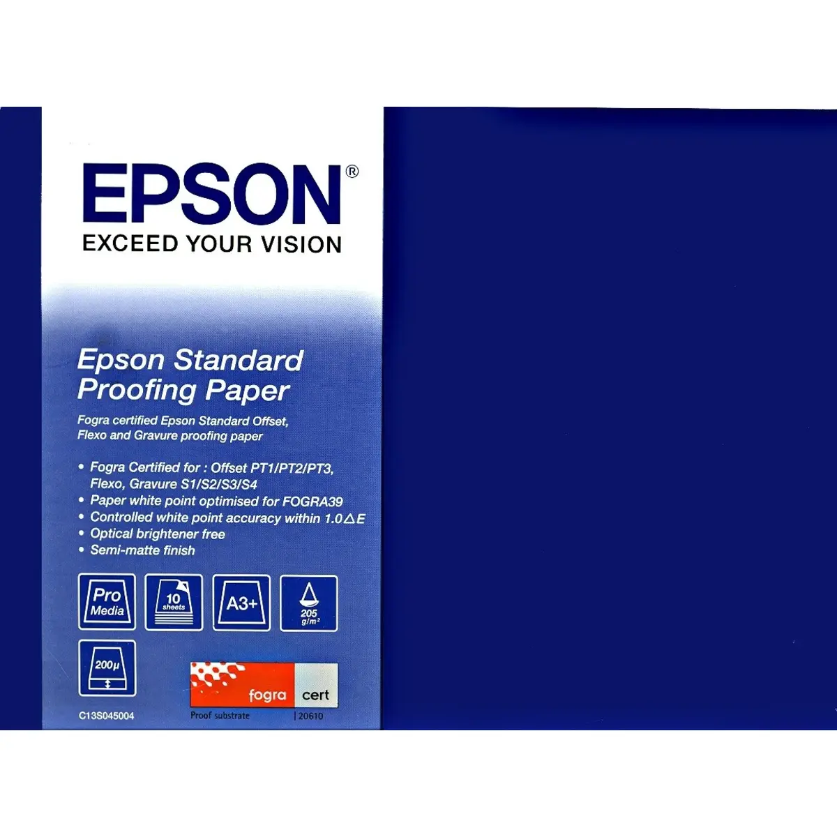 Proofing Paper Standard Halbmattes Papier 9 mil 43,2cm x30,5m
