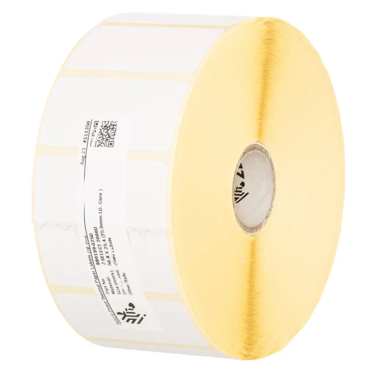 Z-Select 2000D LabelRoll ThermoPaper coated 76x25mm for Desktop-printer 2580 Label/Roll, VE: 12 St