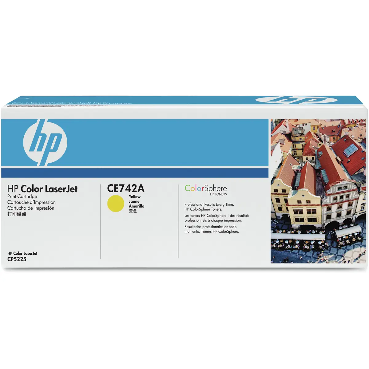 Toner CE742A ca. 7300 pages yellow