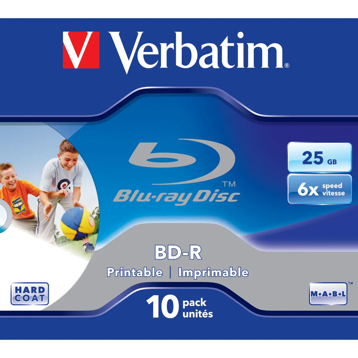 BD-R Single Layer 25GB Printable 10er Pack