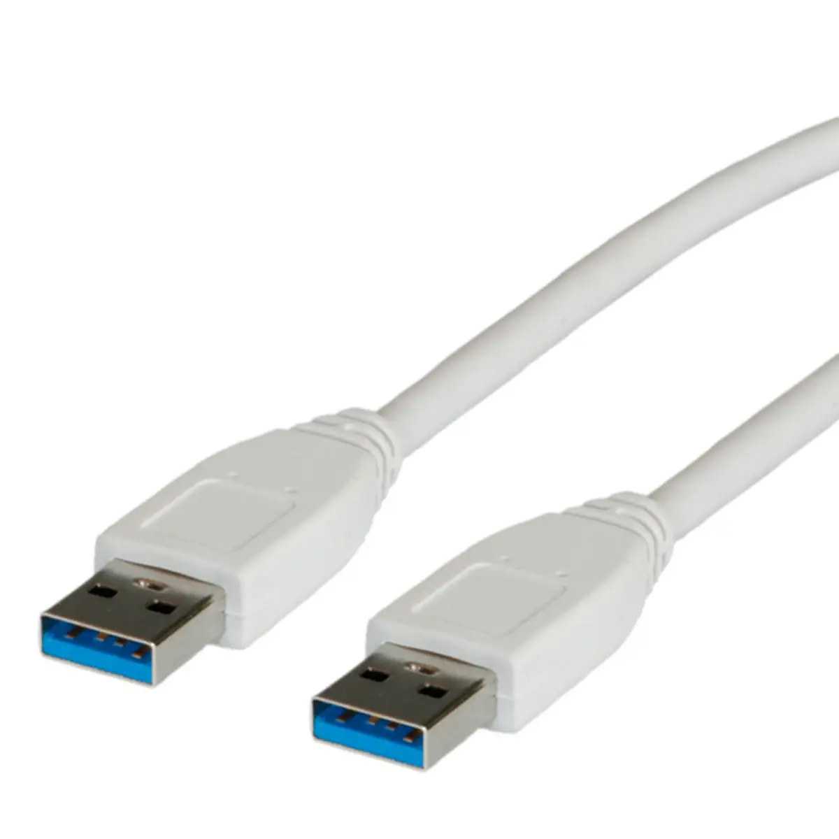 USB3.0 Kabel Stecker A/Stecker A weiß 3m