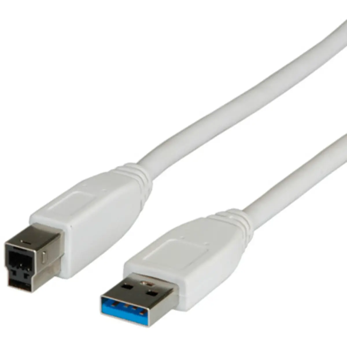 USB3.0 Kabel Stecker A/Stecker B weiß 3m