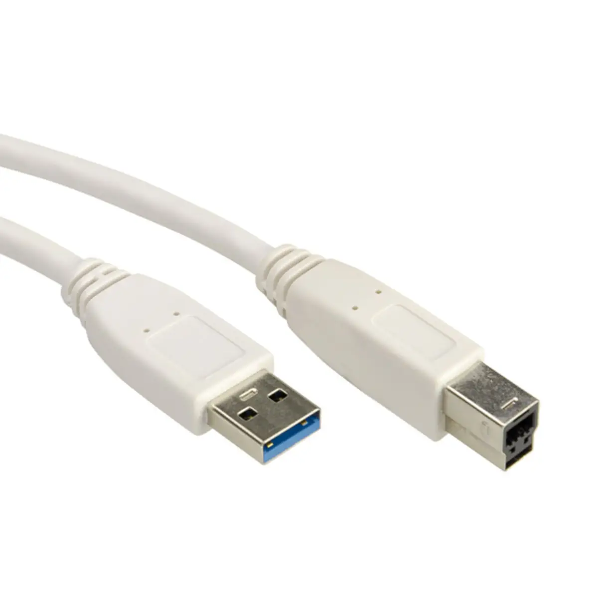 USB3.0 Kabel Stecker A/Stecker B weiß 3m
