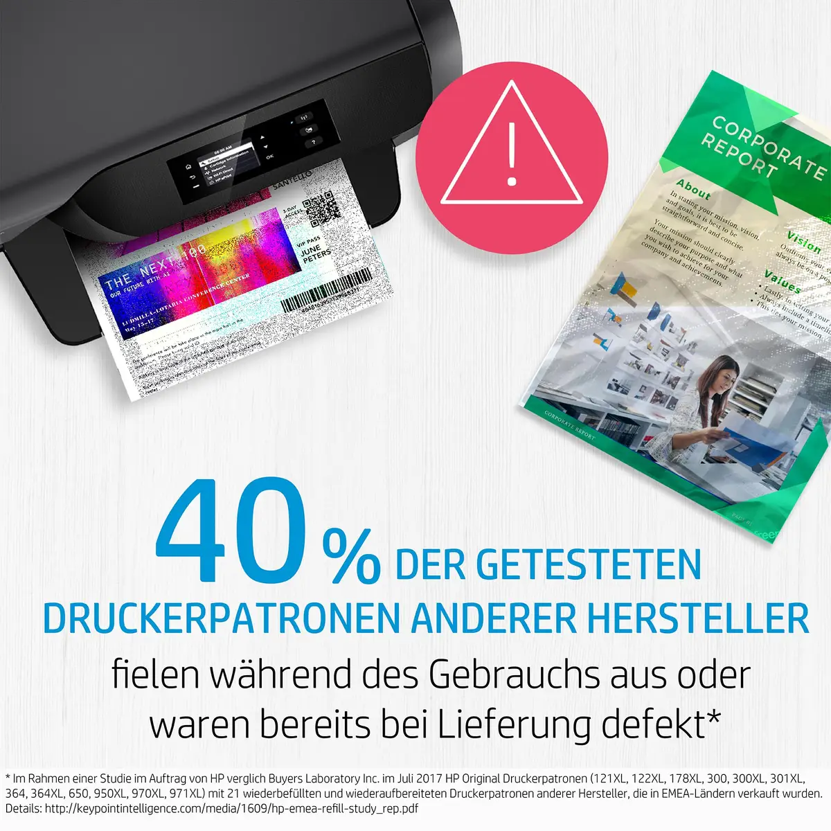 Tintenpatrone Combo 2 Pack Nr 300 für Deskjet-D2560/F4224/F4280 ca 200 Seiten schwarz, gelb, cyan, magenta