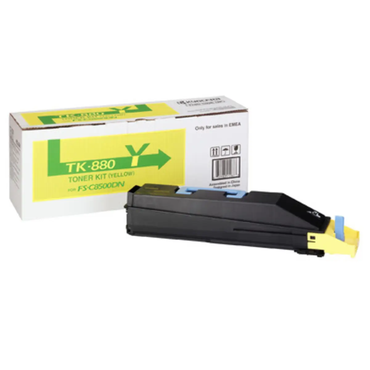 Toner 1T02KAANL0 TK-880Y ca. 18000 pages
