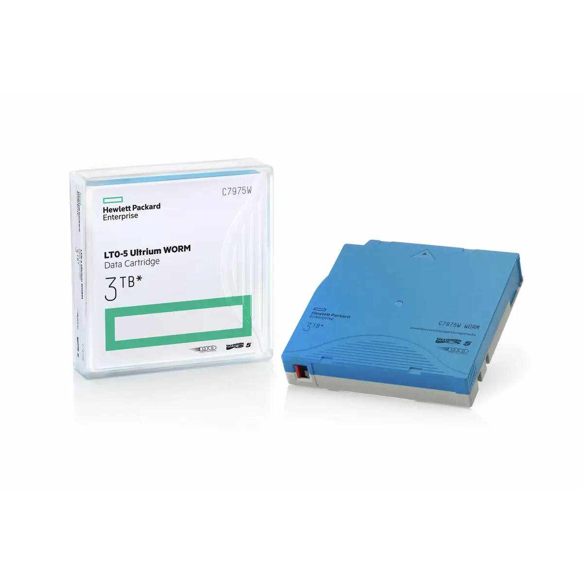 HP Ultrium WORM Custom Labeled Data Cartridge, LTO Ultrium WORM 5, 1,5TB/3TB, etikettiert, hellblau